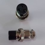 Connettore femmina volante 3 poli Connettore femmina volante 3 poli