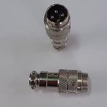 Connettore maschio volante 4 poli Connettore maschio volante 4 poli