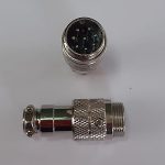 Connettore maschio volante 8 poli Connettore maschio volante 8 poli